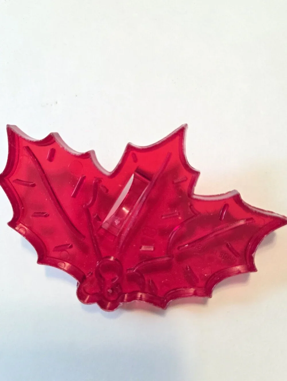 Vintage Christmas HRM Cookie Cutters Set of 9 Red Plastic 60s Ornaments USA